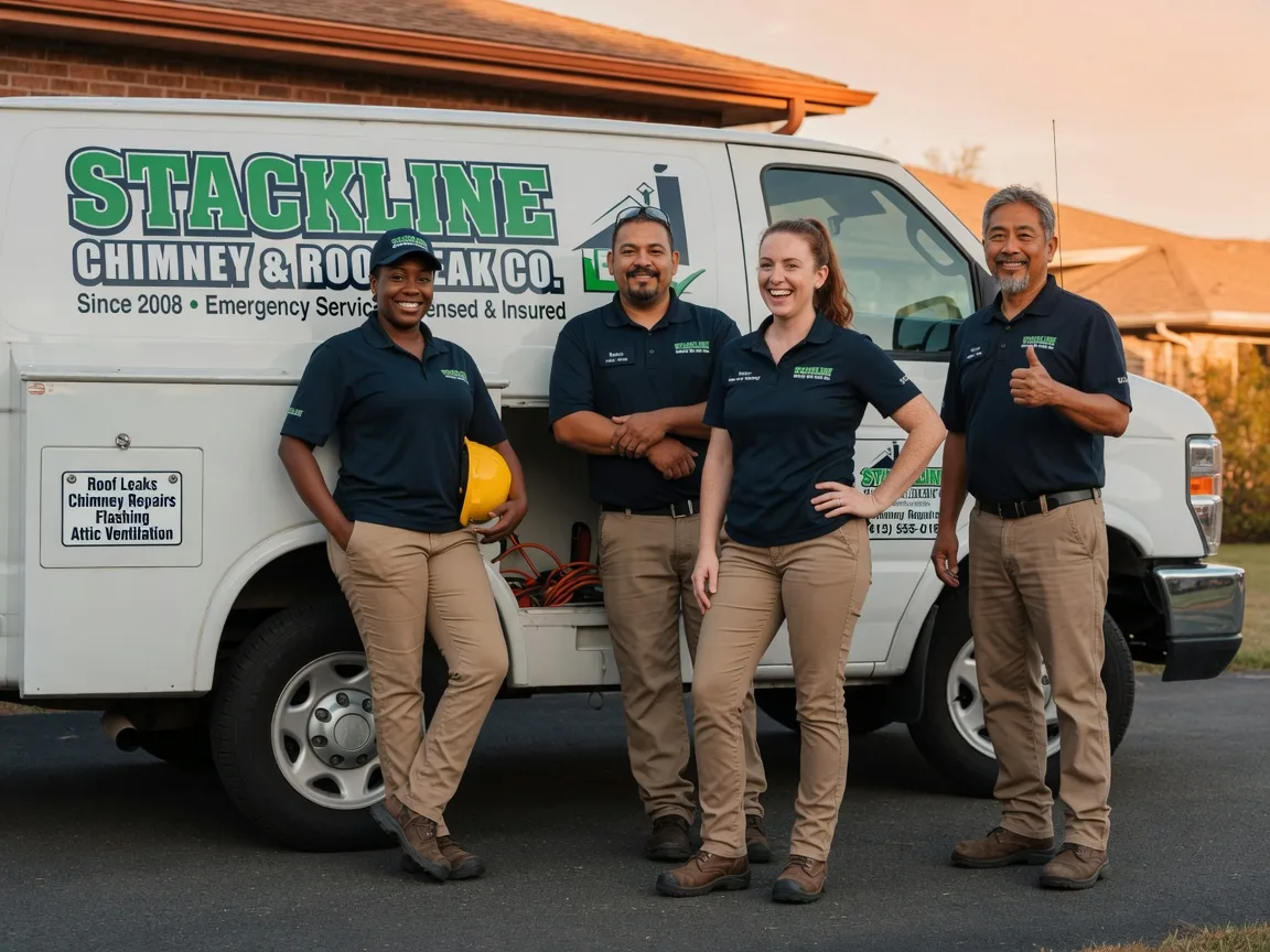 Chimney flashing repair company in Jasper, MN